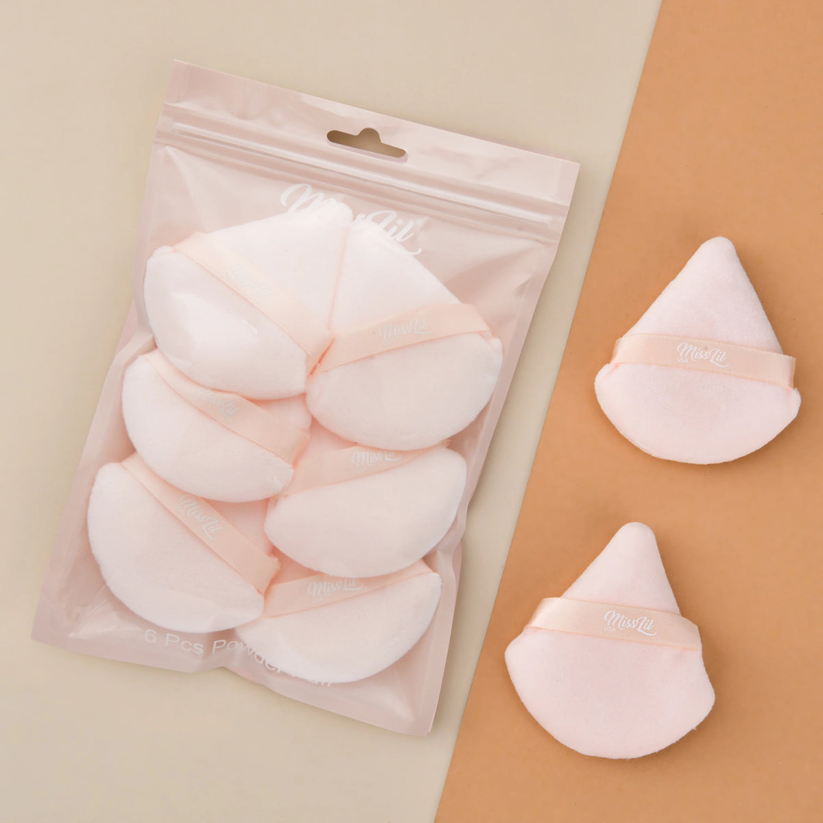 MISS LIL - POWDER PUFF (6PCS SET) - 3 pcs