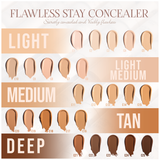 BEAUTY CREATIONS - FLAWLESS STAY CONCEALER 30 COLORS (28TONES +TESTER HALF OFF)- DISPLAY