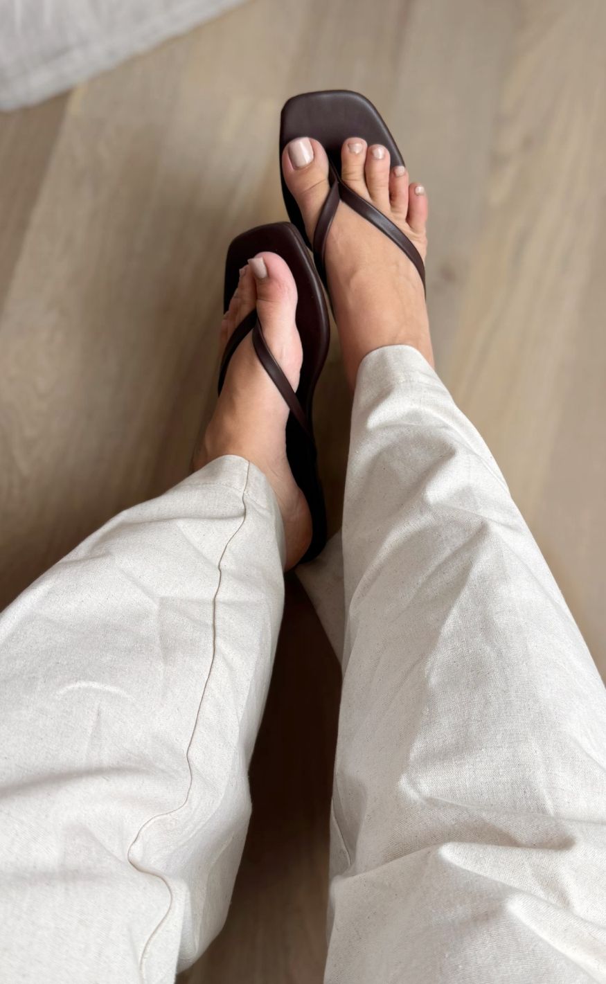 Chosen Flip Flops - Chris - Dark Maroon