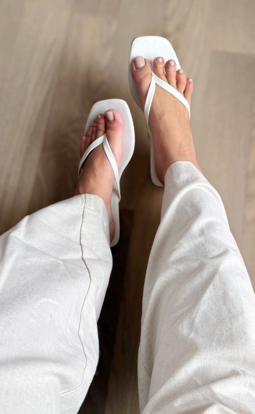 Chosen Flip Flops - Chris - White