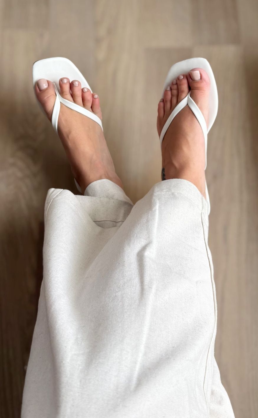 Chosen Flip Flops - Chris - White