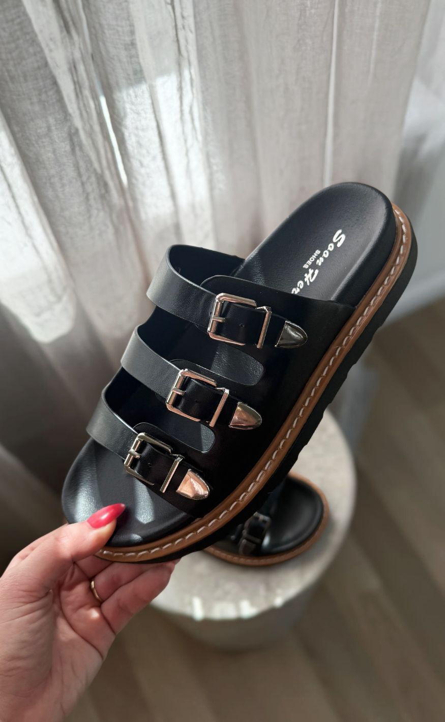 Chosen Sandaler - Mathilde - Black