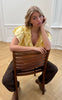 Continue Bluse - Ines Fringles - Yellow