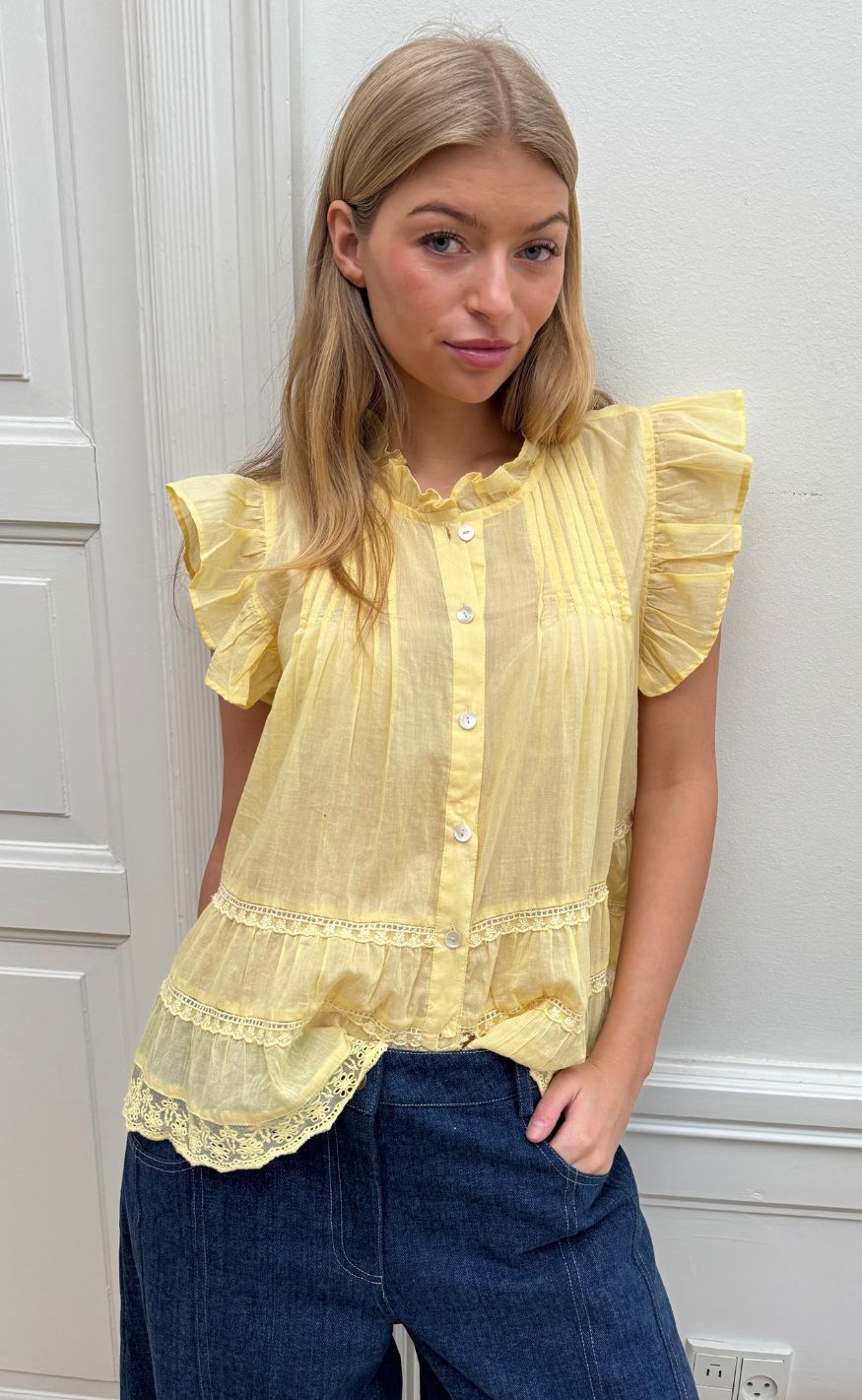 Continue Top - Audrey - Yellow