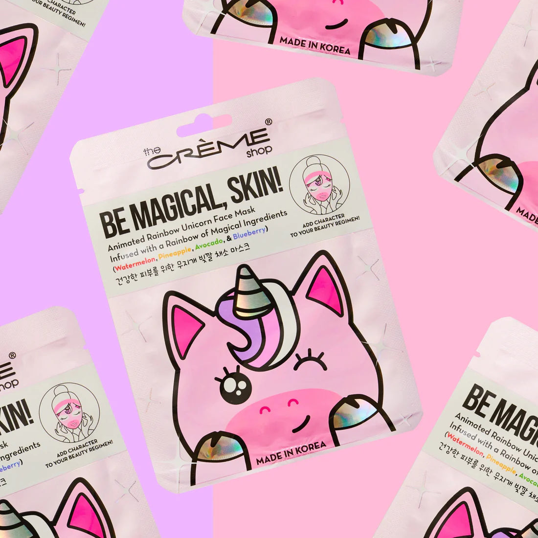 THE CREMÈ SHOP - MASCARILLA PARA LA PIEL BE MAGICAL - (6PCS)