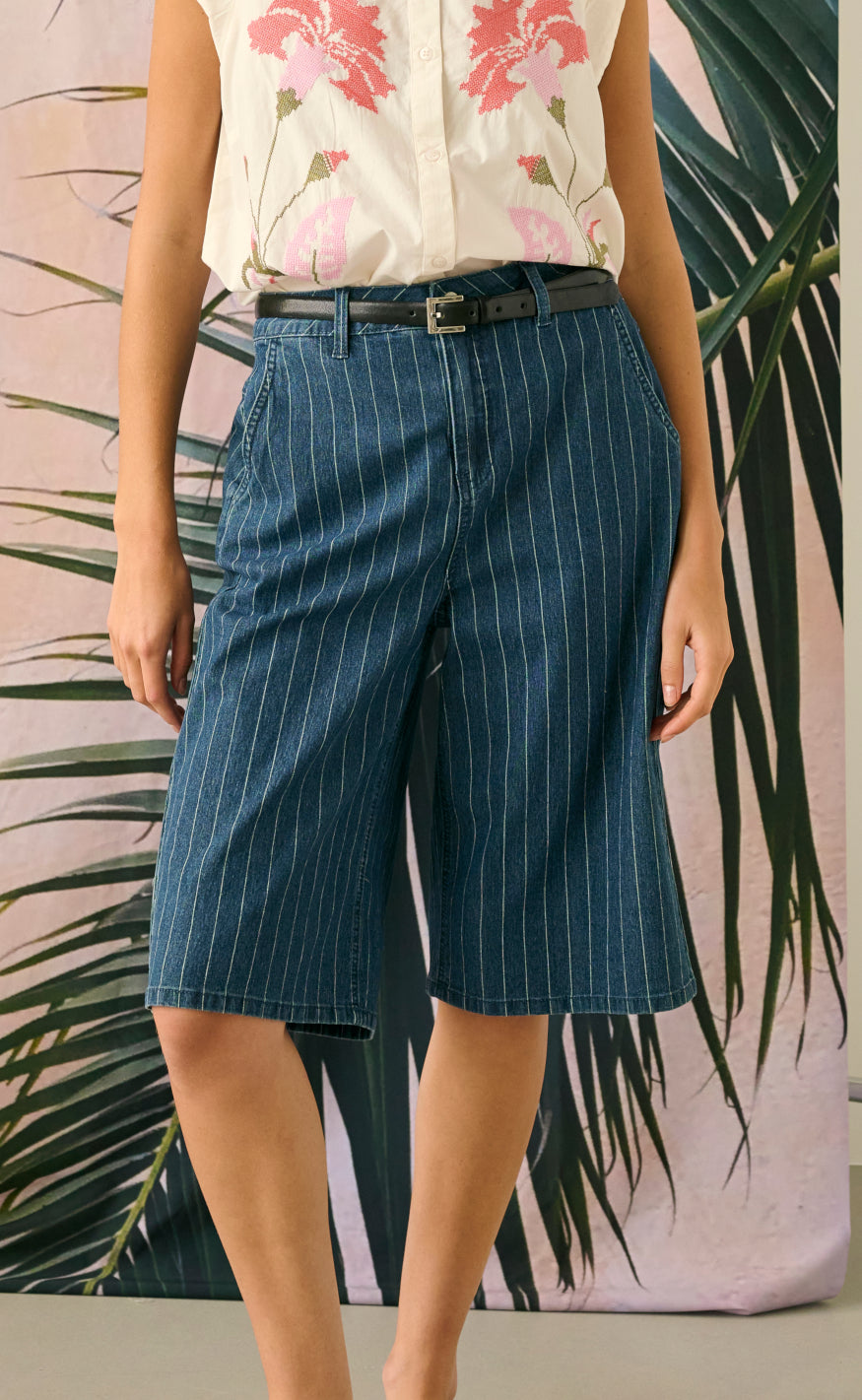 Culture Shorts - Mai Renny - Dark Blue Wash