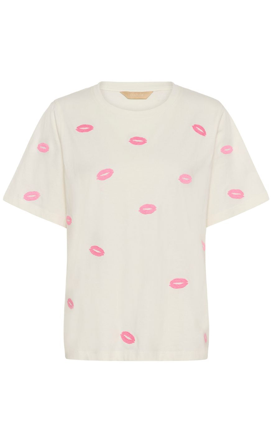 Culture T-shirt - Kissy - Spring Gardenia