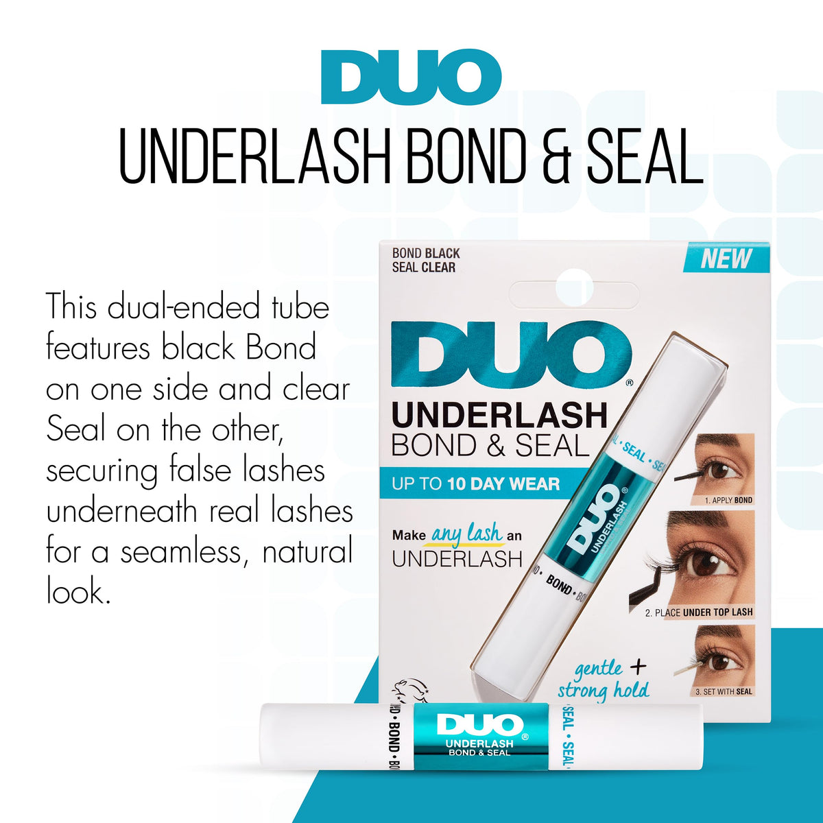 DUO- UNDERLASH BOND AND SEAL- EYELASH GLUE- (4PCS)