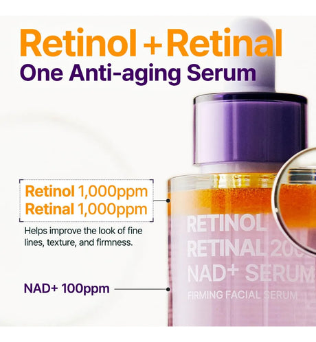 PURITO SEOUL - RETINOL RETINAL 2000 NAD + SERUM - (1PC)