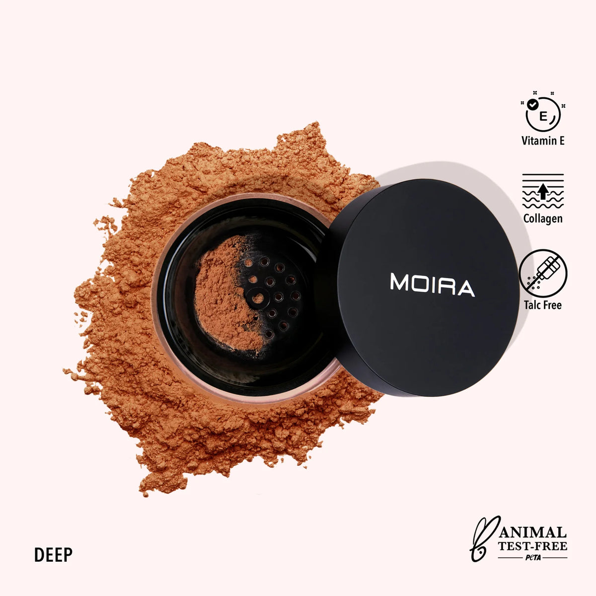 MOIRA - POLVO FIJADOR SUELTO - 3 UDS