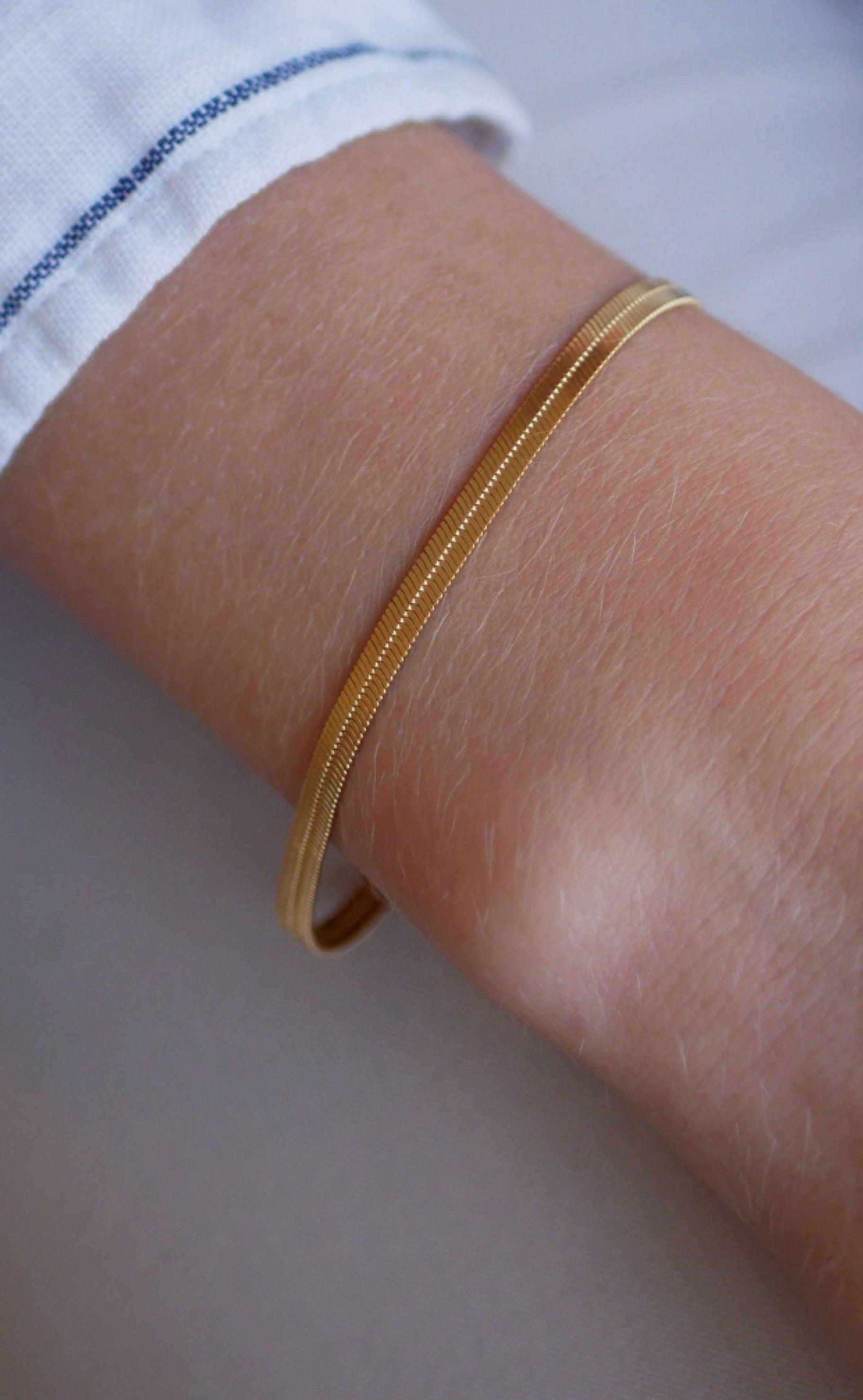 ENAMEL Copenhagen Armbånd - Caroline - Gold Colour