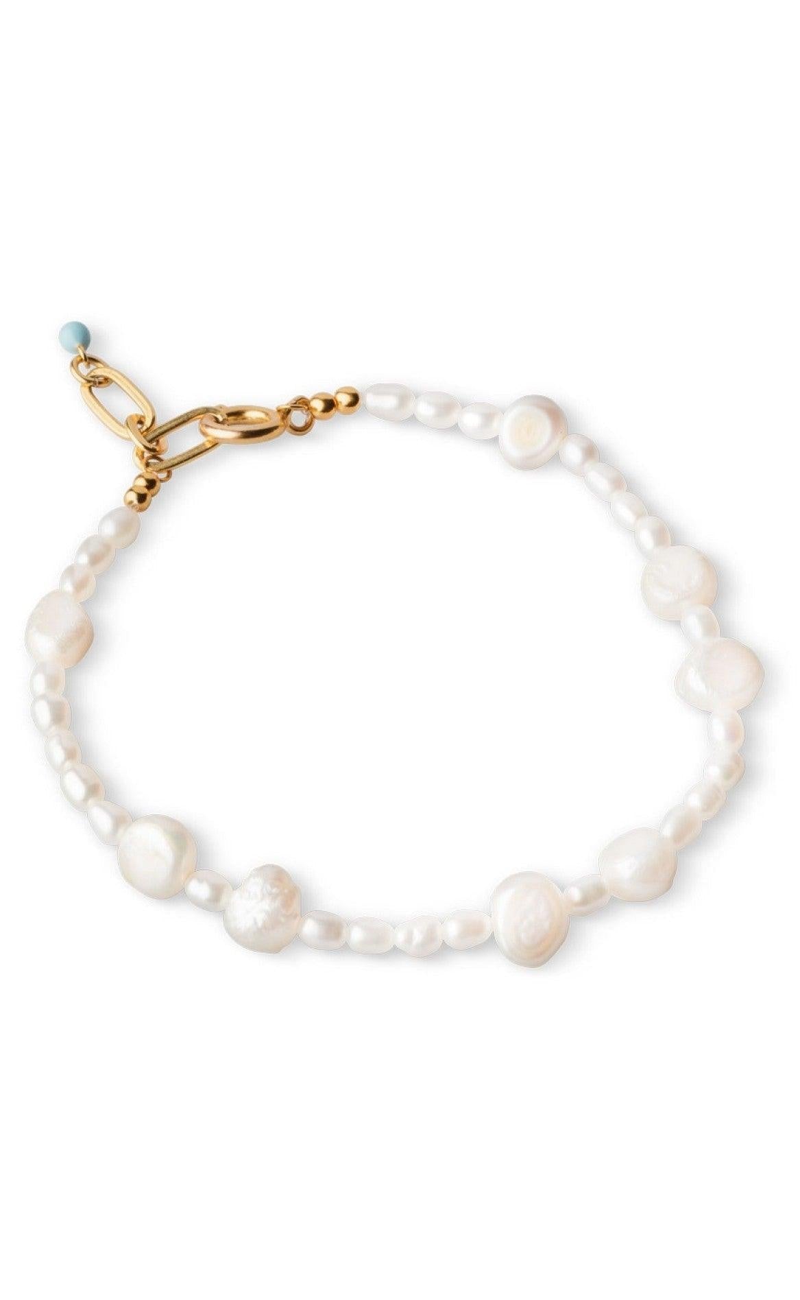 ENAMEL Copenhagen Armbånd - Pearlie - Gold Colour