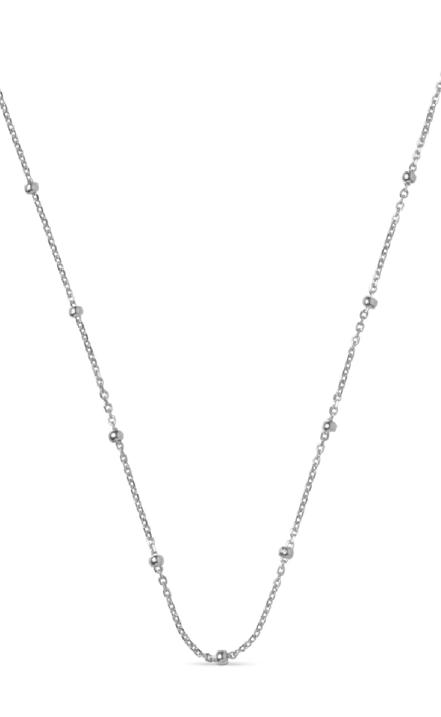 ENAMEL Copenhagen Halskæde - Beaded Chain - Silver colour
