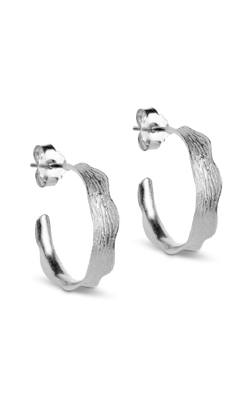 ENAMEL Copenhagen Øreringe - Ane Small - Silver
