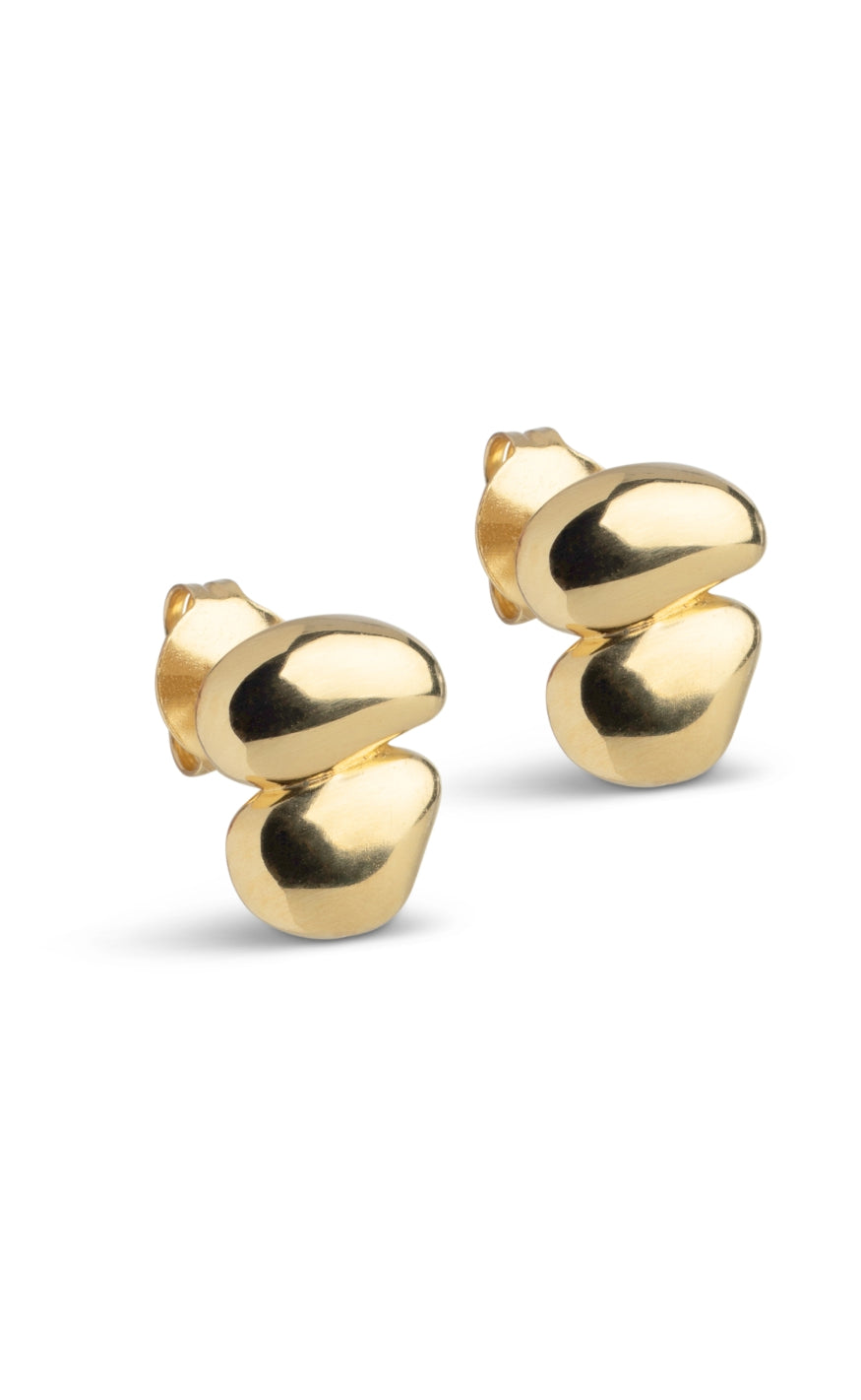 ENAMEL Copenhagen Øreringe - Melia - Gold Colour