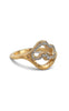ENAMEL Copenhagen Ring - Vera - Clear/Gold Colour