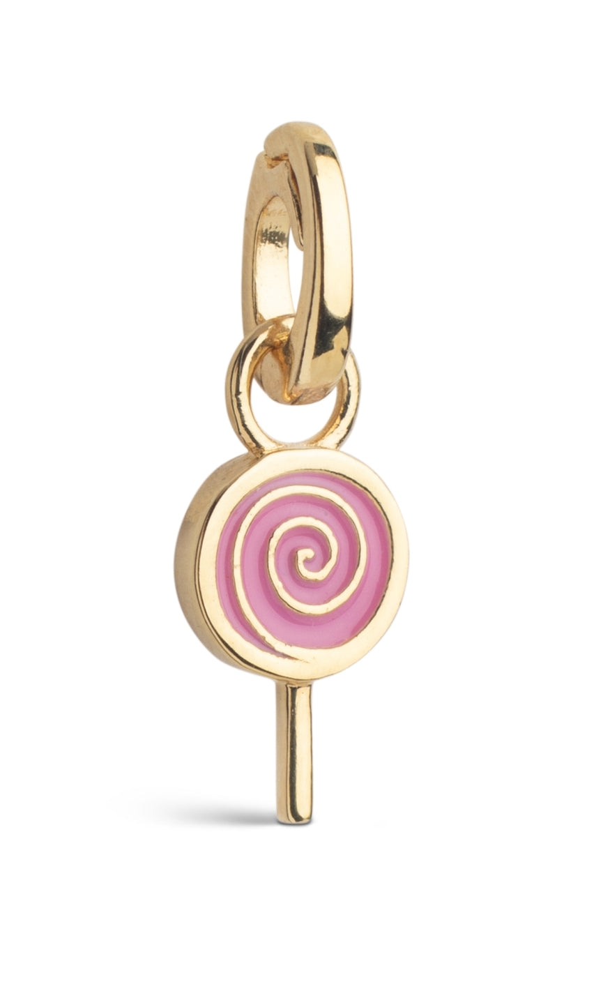 ENAMEL Copenhagen Vedhæng - Lovely Lollipop - Dark Pink