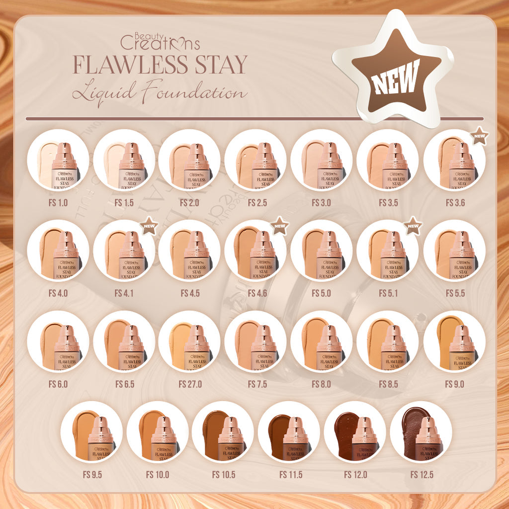 BEAUTY CREATIONS - FUNDACIÓN FLAWLESS STAY