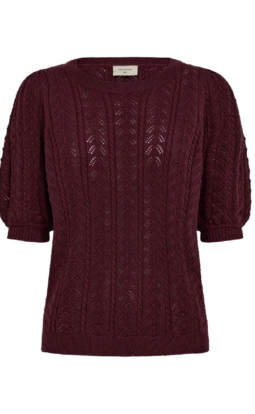 Freequent Bluse - Clarry - Port Royale Melange