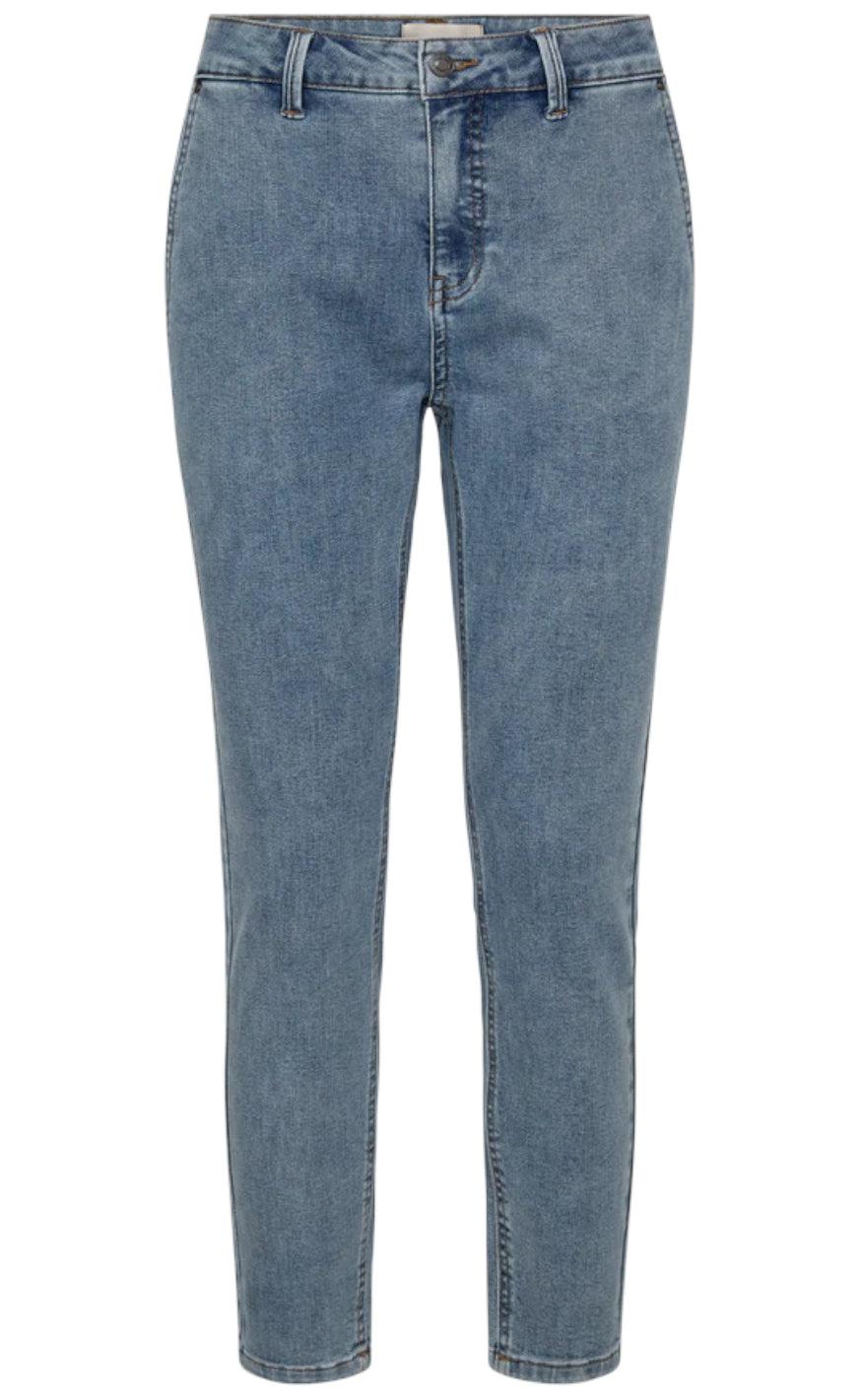 Freequent Bukser - Jane - Light Blue Denim