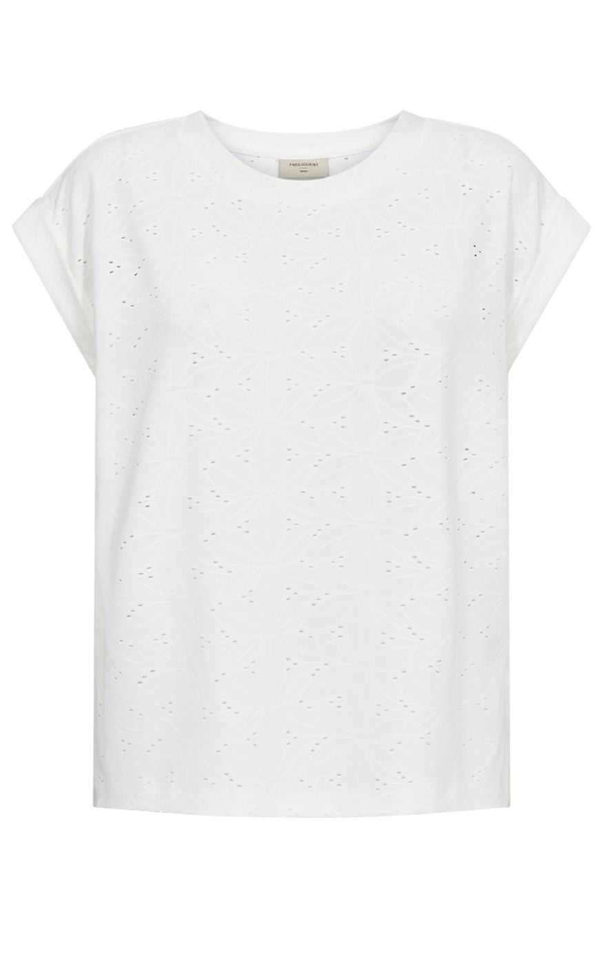 Freequent T-shirt - Blond - Off-white