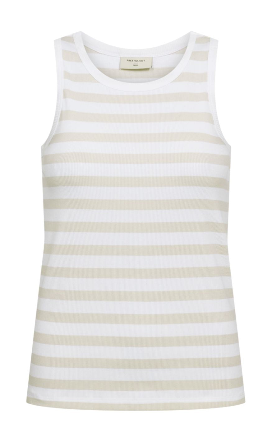 Freequent Top - Effy - Brilliant White w. Moonbeam