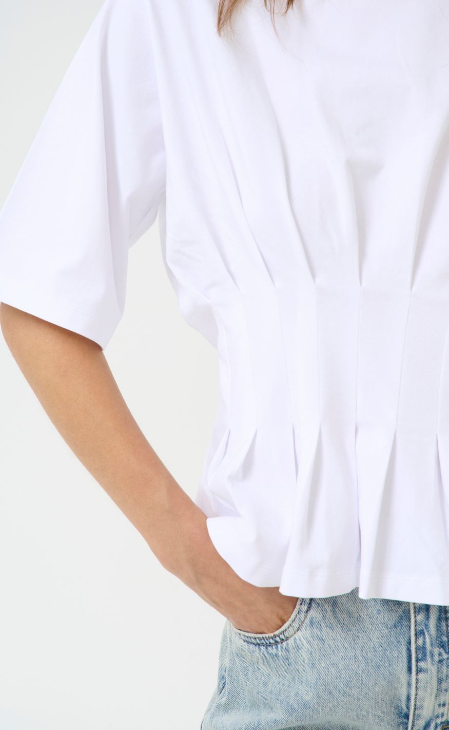 Gestuz Bluse - Inez - Bright White