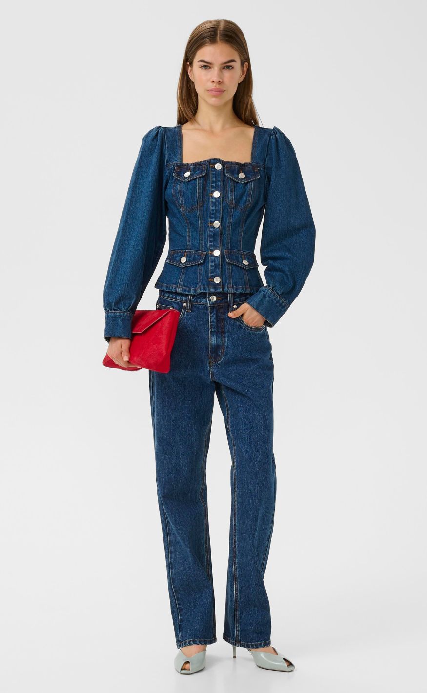 Gestuz Bluse - Samia - Indigo Blue