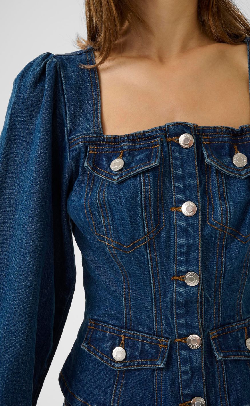 Gestuz Bluse - Samia - Indigo Blue