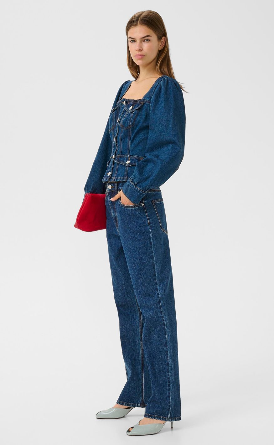Gestuz Bluse - Samia - Indigo Blue