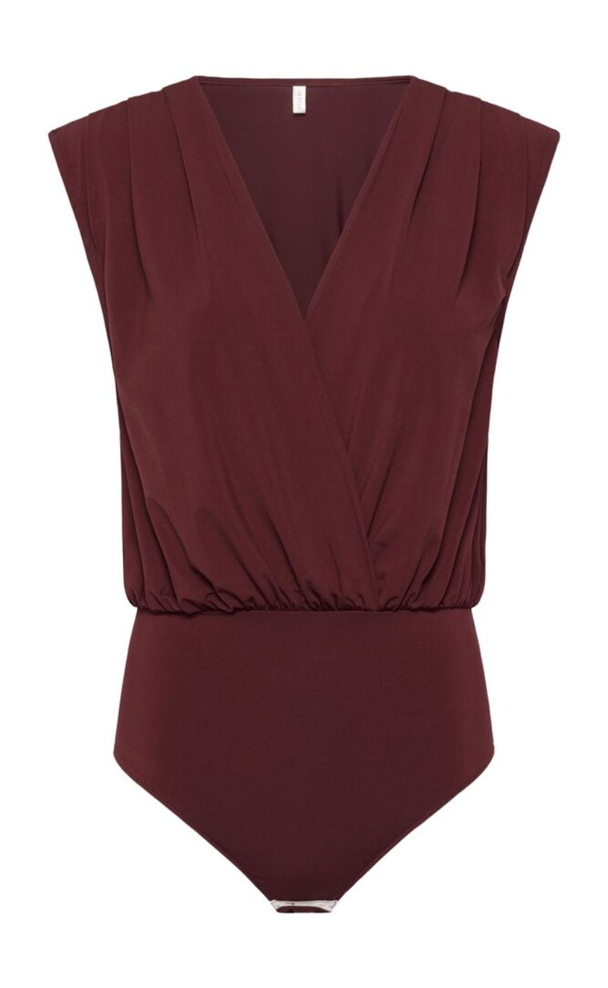 Gestuz Bodystocking - Nadie - Cabernet