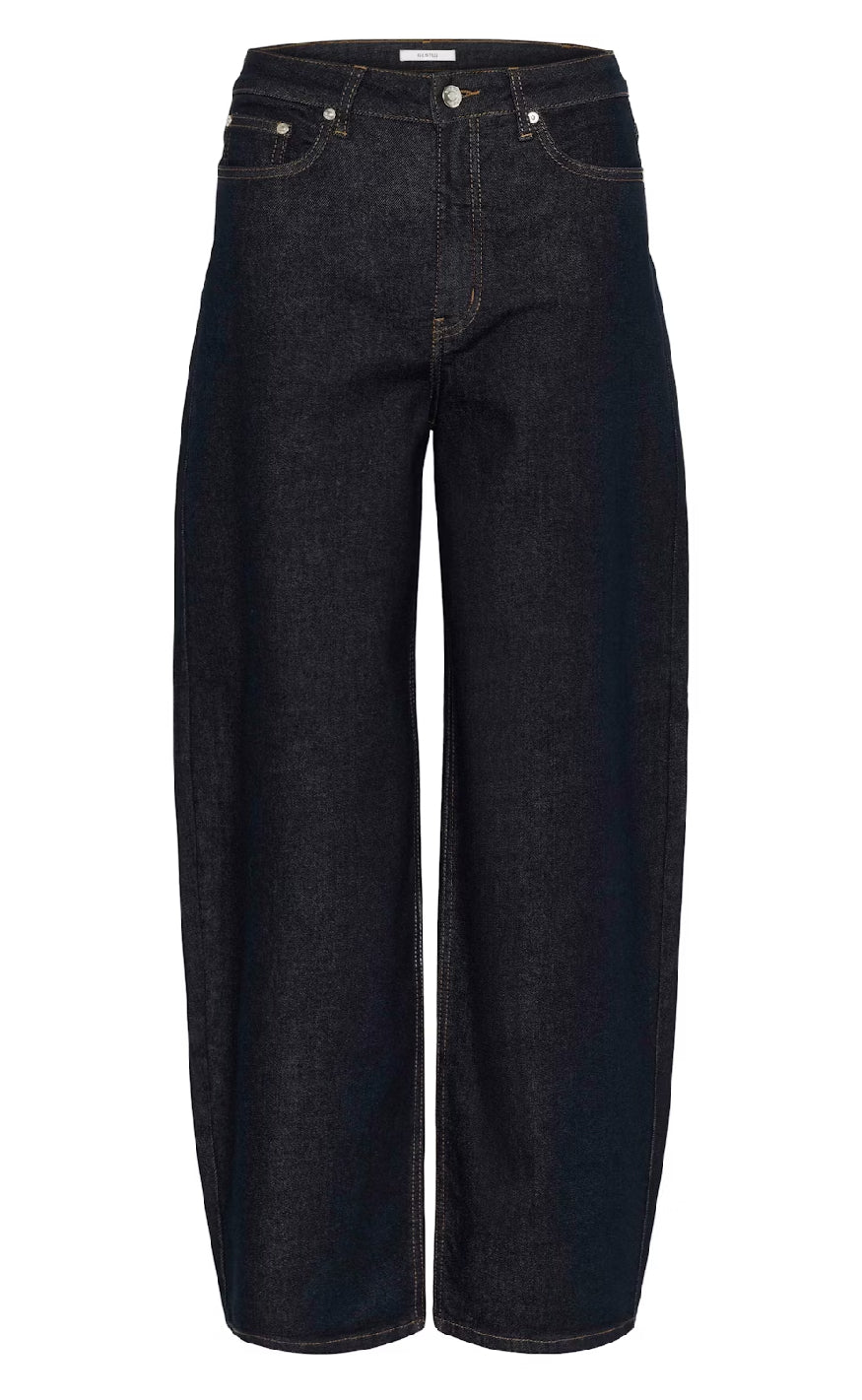 Gestuz Bukser - Mae - Dark Blue Rinse