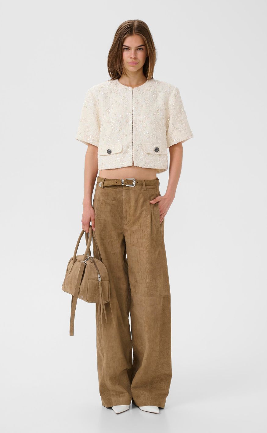 Gestuz Jakke - Chanaya - Off White Pearls