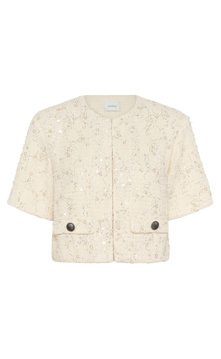 Gestuz Jakke - Chanaya - Off White Pearls