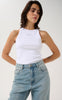Gestuz Top - Drew Rhinestone - Bright White