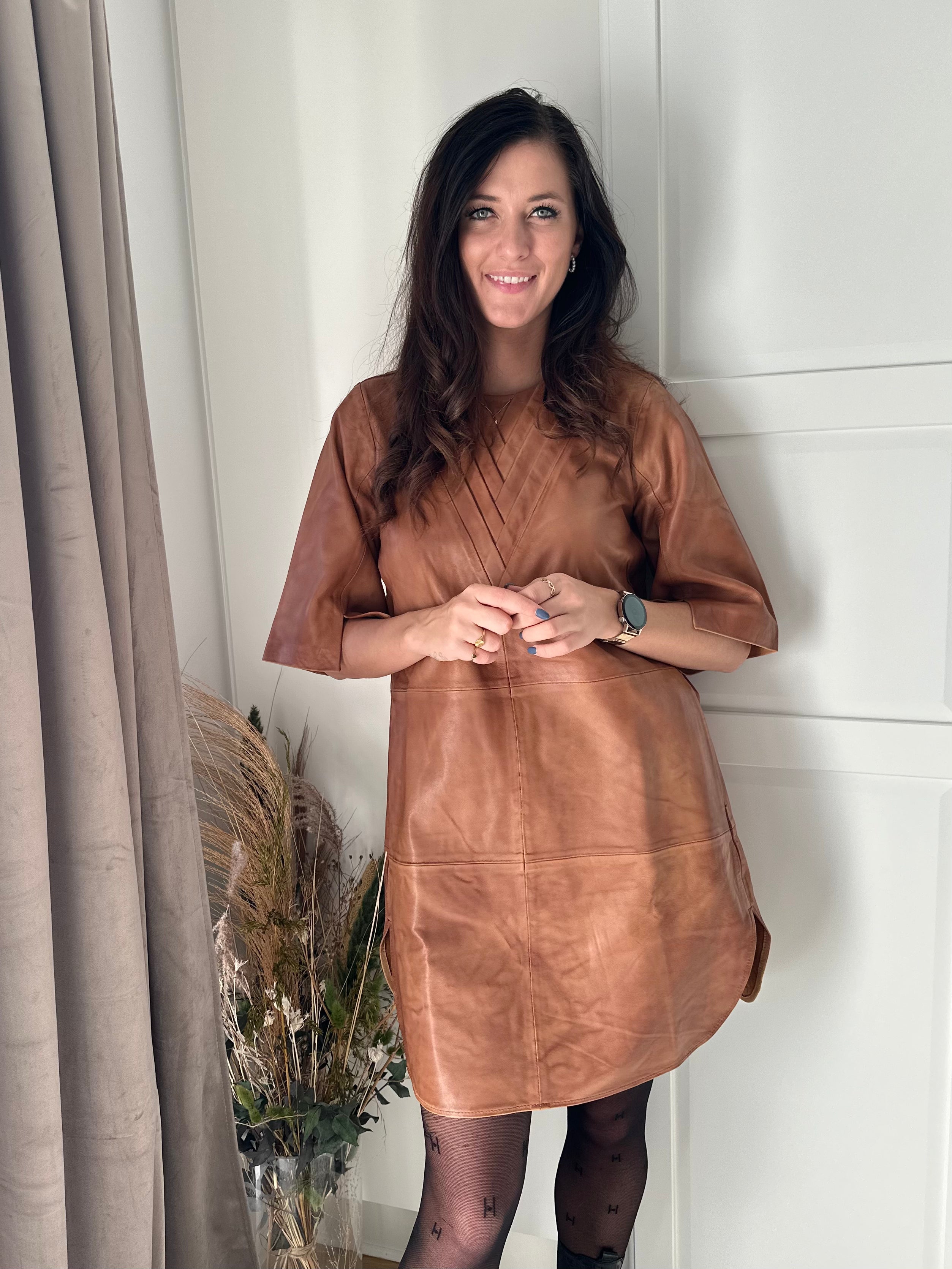 Gossia Kjole - Tea - Toffee