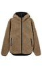 H2O Jakke - Langli Hooded Pile - Oak
