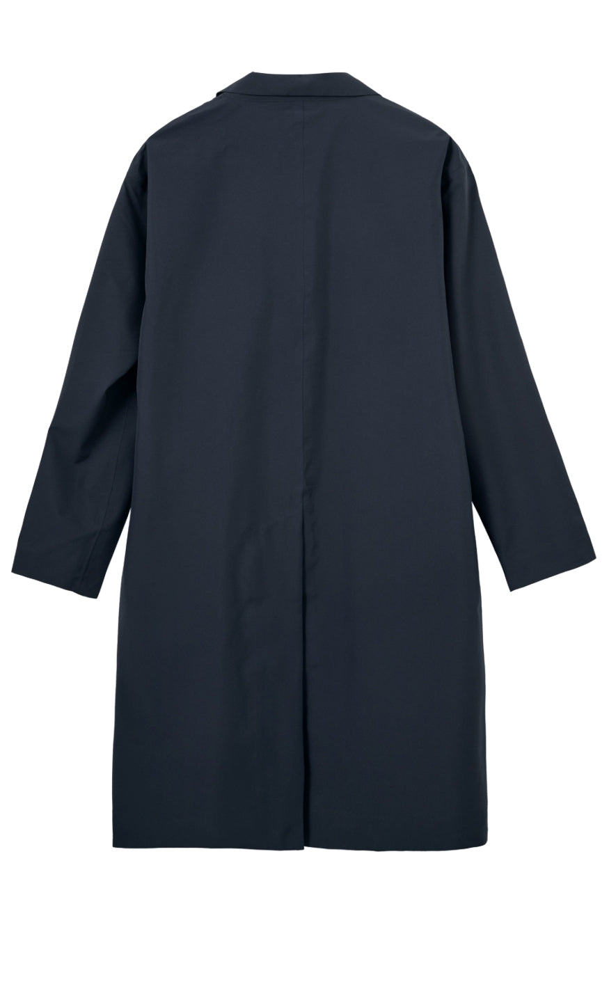 H2O Regnjakke - Bornholm Long - Navy