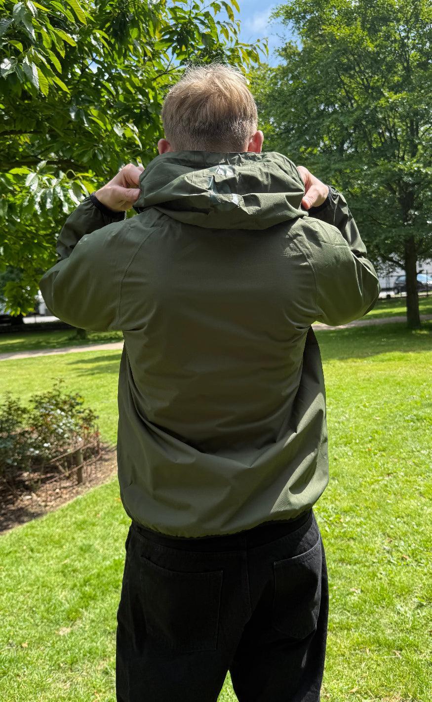 H2O Regnjakke - Rømø Unisex - Army