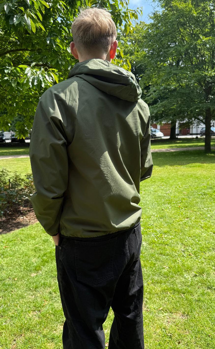 H2O Regnjakke - Rømø Unisex - Army
