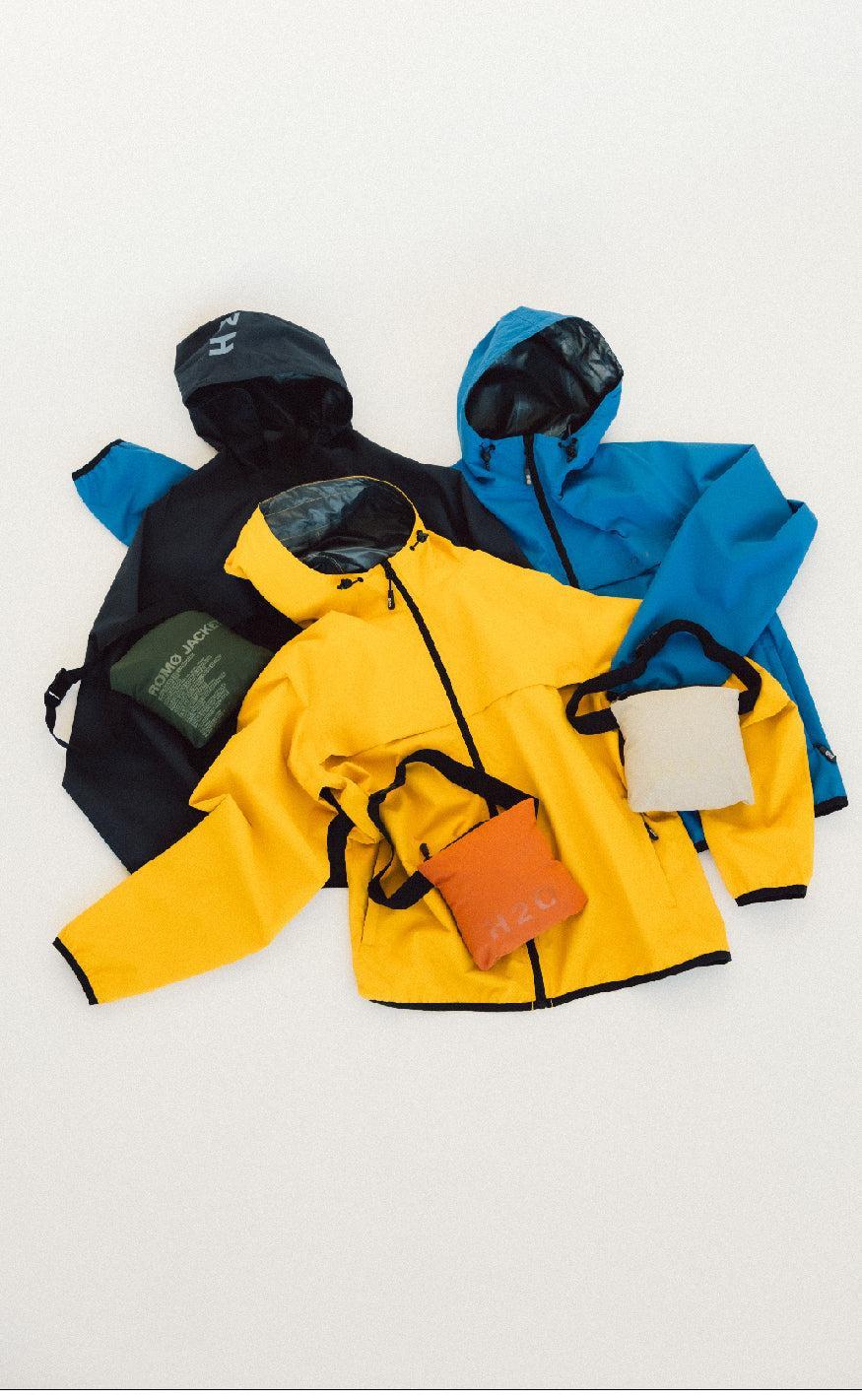 H2O Regnjakke - Rømø Unisex - Blue