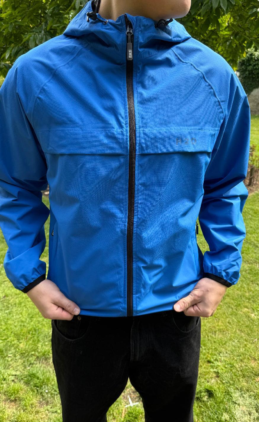 H2O Regnjakke - Rømø Unisex - Blue
