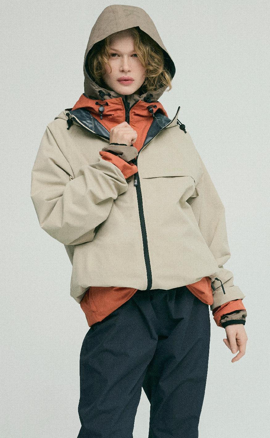 H2O Regnjakke - Rømø Unisex - Warm Grey