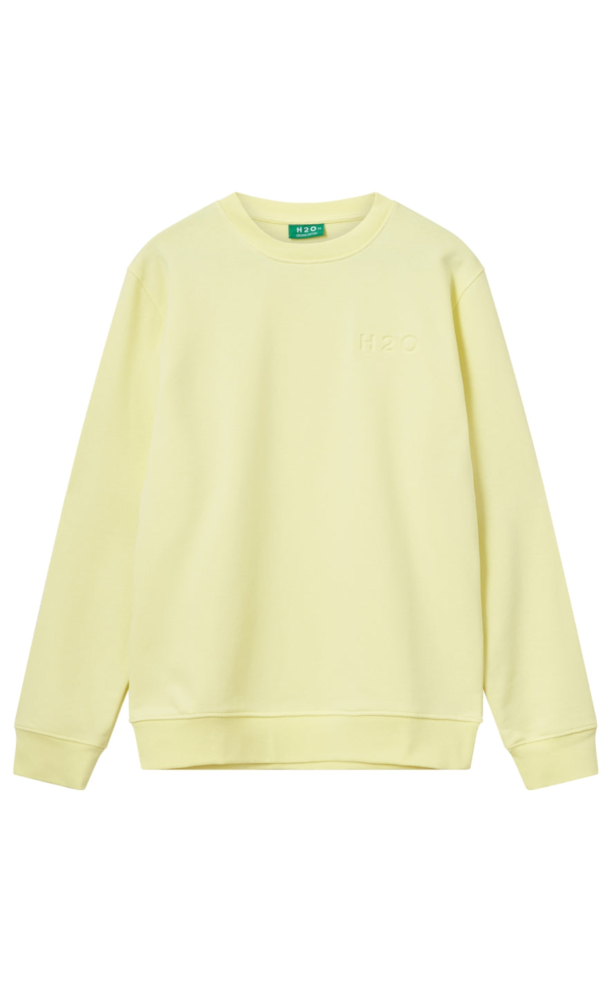 H2O Sweatshirt - Langø Sweat O'neck - Fresh Lemon