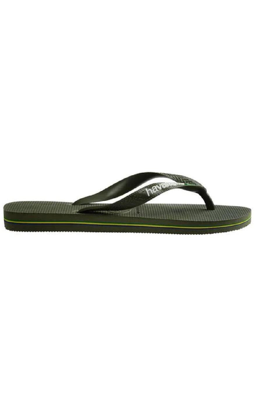 Havaianas Klipklapper / Sandal - Brasil Logo - Green