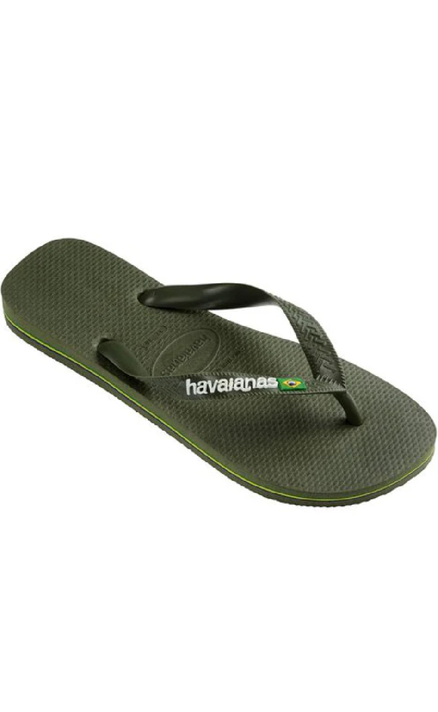 Havaianas Klipklapper / Sandal - Brasil Logo - Green