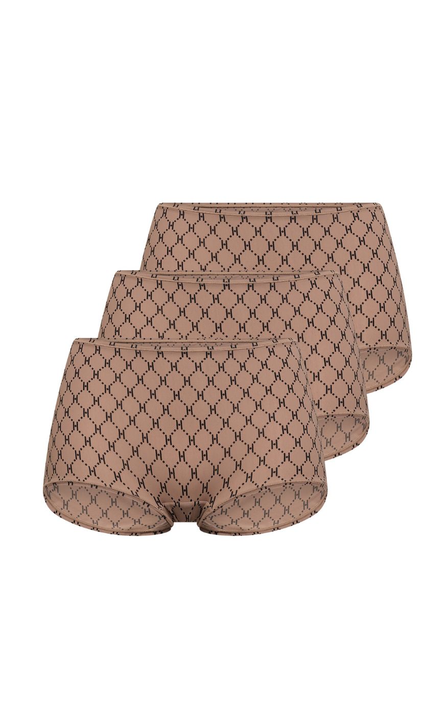 Hype The Detail Underbukser - 65 3 Pack - Brown