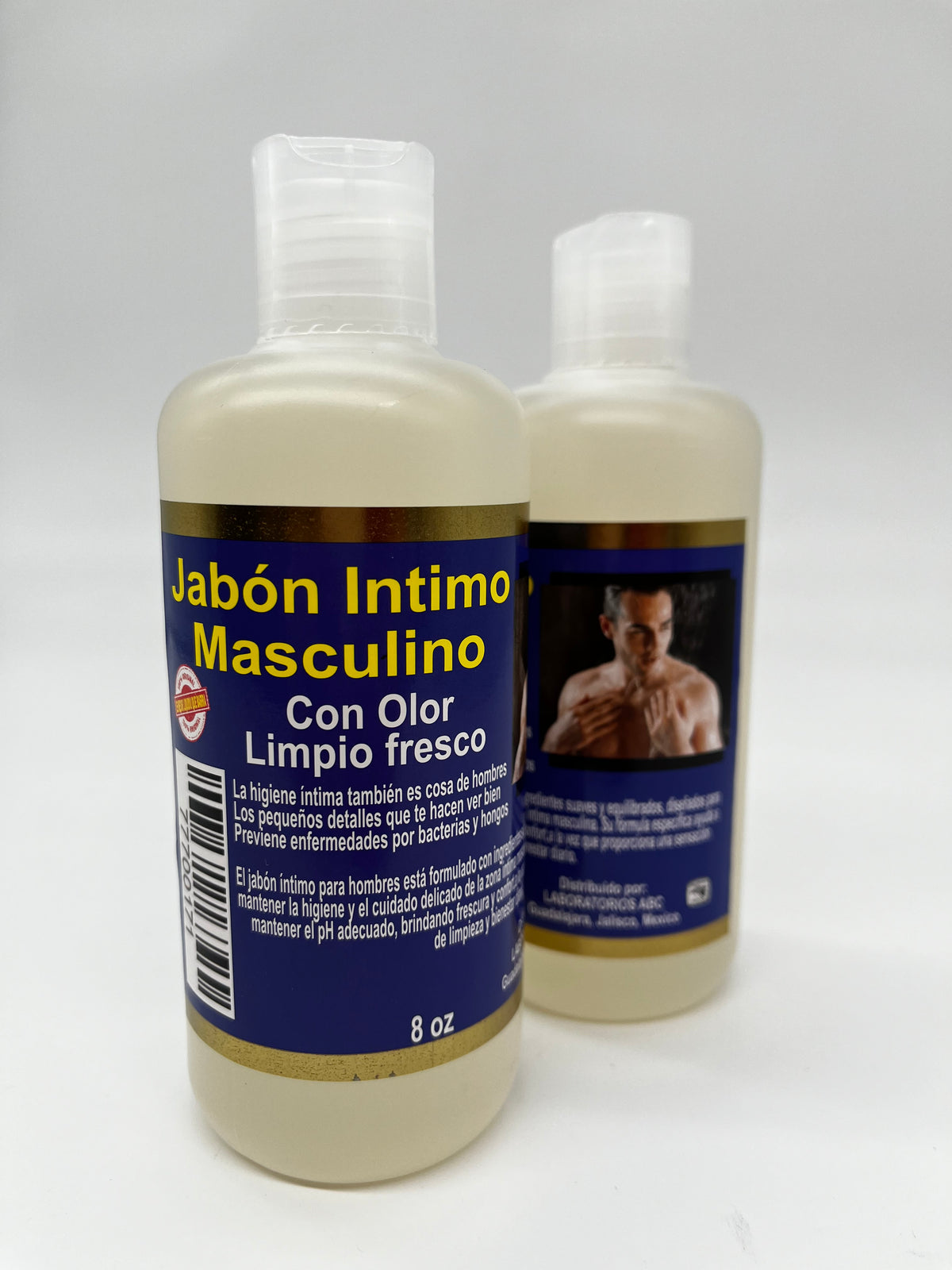 MX JABÓN LIQUIDO FACIAL Y CORPORAL 8oz