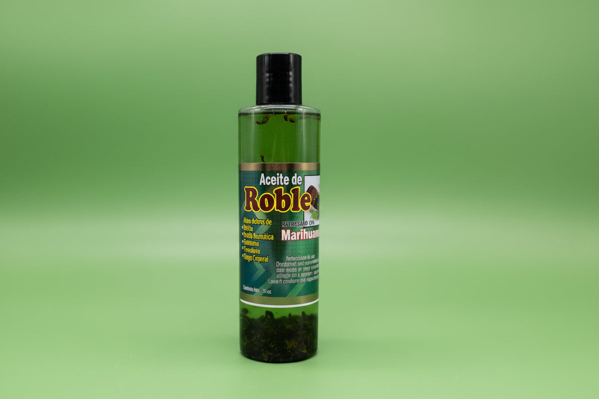 ACEITE MEXICANO- ACEITE DE ROBLE REFORZADO CON MARIHUANOL-NOT AVAILABLE FOR MEXICO  (1PC)