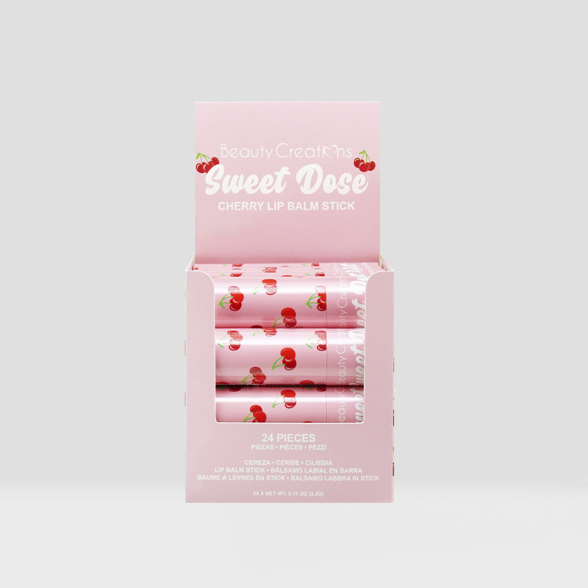 BEAUTY CREATIONS- SWEET DOSE LIP BALM STICK (24PCS)